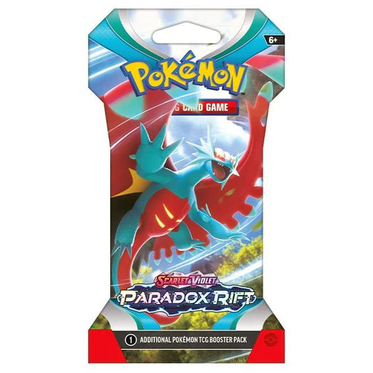 Pokemon Scarlet & Violet Paradox Rift Sleeved Booster - Cartoncito Cards