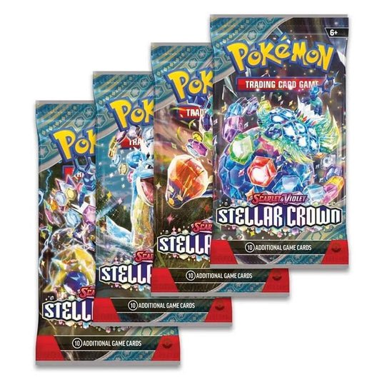 Pokemon Scarlet & Violet Stellar Crown Booster Box - Cartoncito Cards