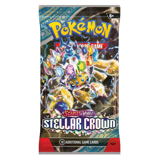 Pokemon Scarlet & Violet Stellar Crown Booster Box - Cartoncito Cards
