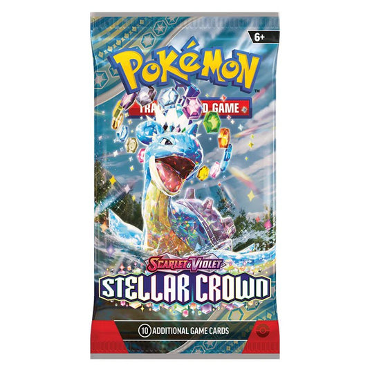 Pokemon Scarlet & Violet Stellar Crown Booster Box - Cartoncito Cards