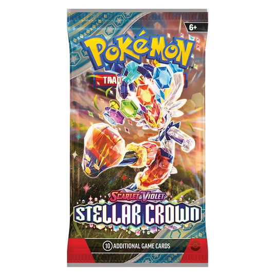 Pokemon Scarlet & Violet Stellar Crown Booster Box - Cartoncito Cards
