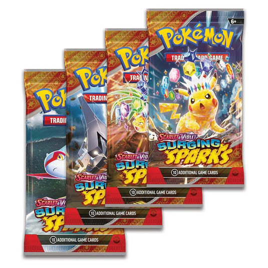 Pokemon Scarlet & Violet Surging Sparks Booster Box - Cartoncito Cards