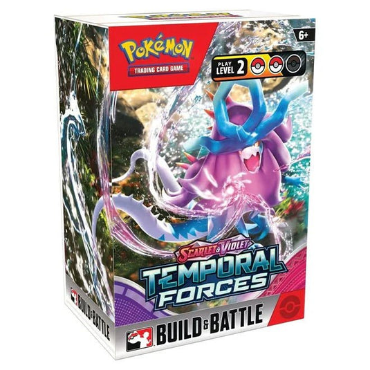 Pokemon Scarlet & Violet Temporal Forces Build & Battle Box - Cartoncito Cards