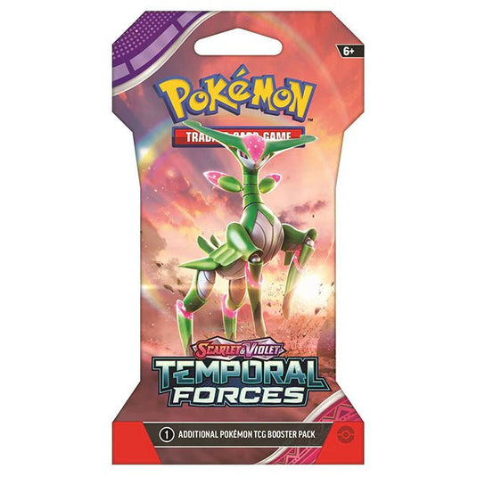 Pokemon Scarlet & Violet Temporal Forces Sleeved Booster - Cartoncito Cards