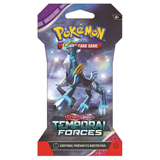 Pokemon Scarlet & Violet Temporal Forces Sleeved Booster - Cartoncito Cards