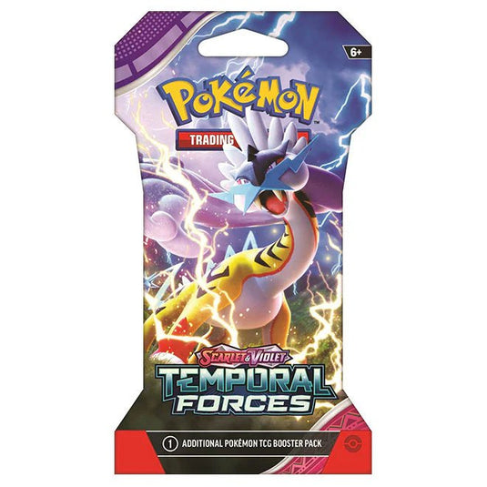 Pokemon Scarlet & Violet Temporal Forces Sleeved Booster - Cartoncito Cards