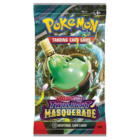 Pokemon Scarlet & Violet Twilight Masquerade Booster Pack - Cartoncito Cards