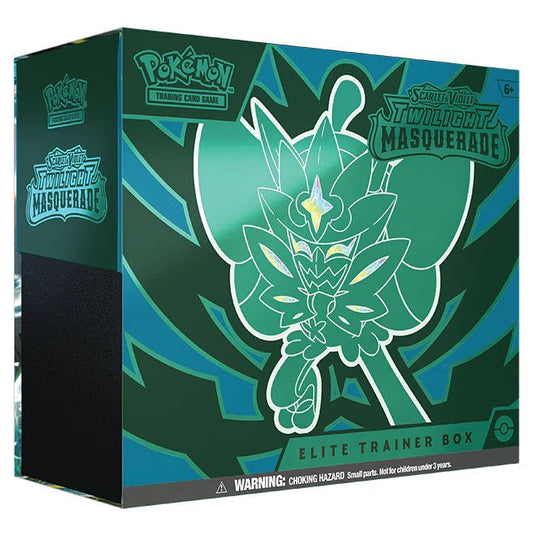 Pokemon Scarlet & Violet Twilight Masquerade Elite Trainer Box - Cartoncito Cards