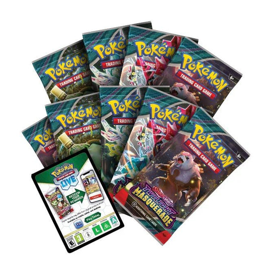 Pokemon Scarlet & Violet Twilight Masquerade Elite Trainer Box - Cartoncito Cards