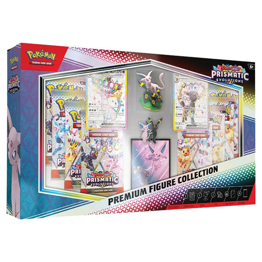 Pokemon Scarlet & Violet Prismatic Evolutions Premium Figure Collection