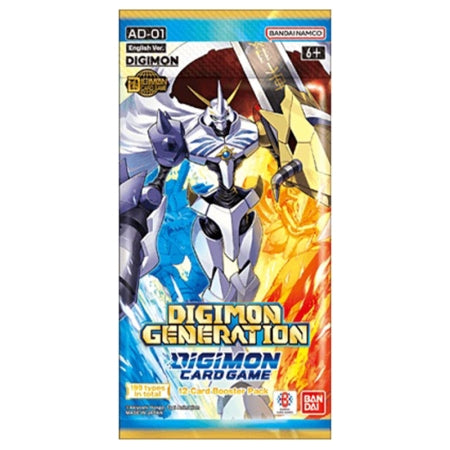 Digimon Card Game AD-01 Digimon Generation Booster Box