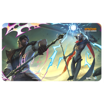 Riftbound League of Legends TCG Playmat Jayce vs Viktor