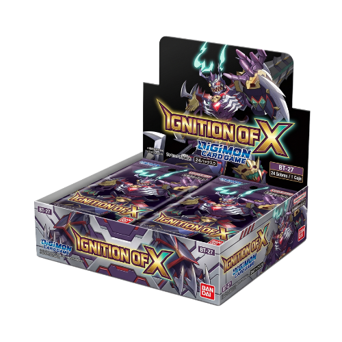 Digimon Card Game BT27 Ignition of X Booster Box