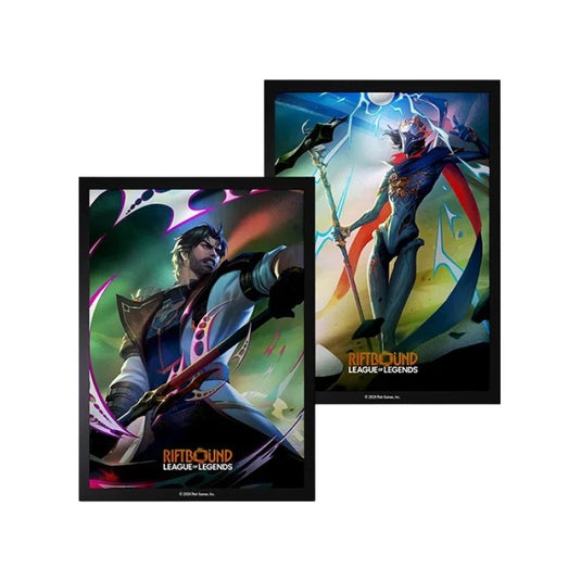 Riftbound League of Legends TCG Sleeves Jayce vs Viktor