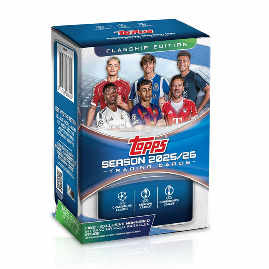 Topps Soccer UCC Chrome 2025-26 Blaster Box