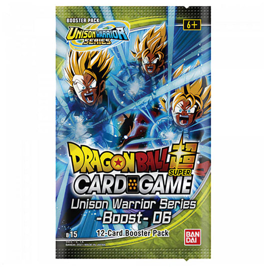 Dragon Ball Super Card Game Unison Warrior Series Set 6 Saiyan Showdown Booster Pack