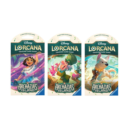 Disney Lorcana Archazia's Island Sleeved Booster