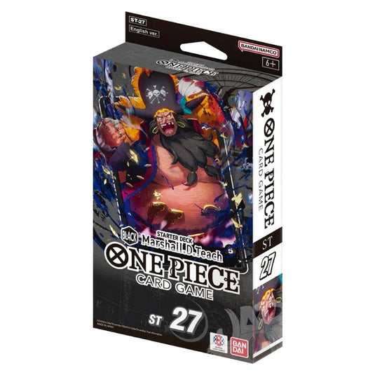 One Piece Card Game Starter Deck Black Marshall.D.Teach ST-27