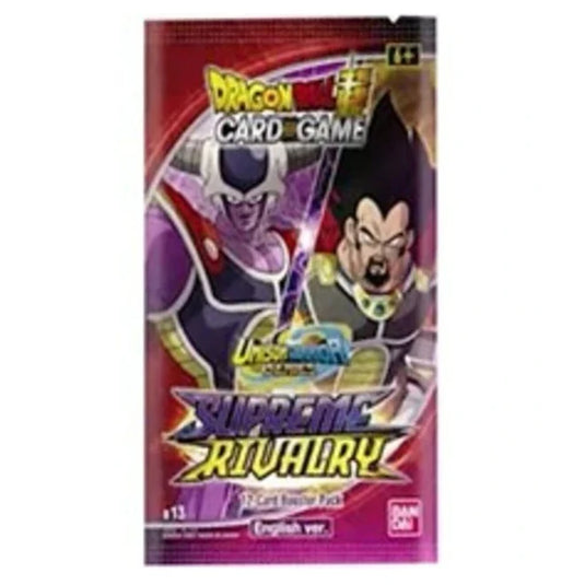 DragonBall Super Card Game Unison Warrior Series Set 4 Supreme Rivalry Booster Pack