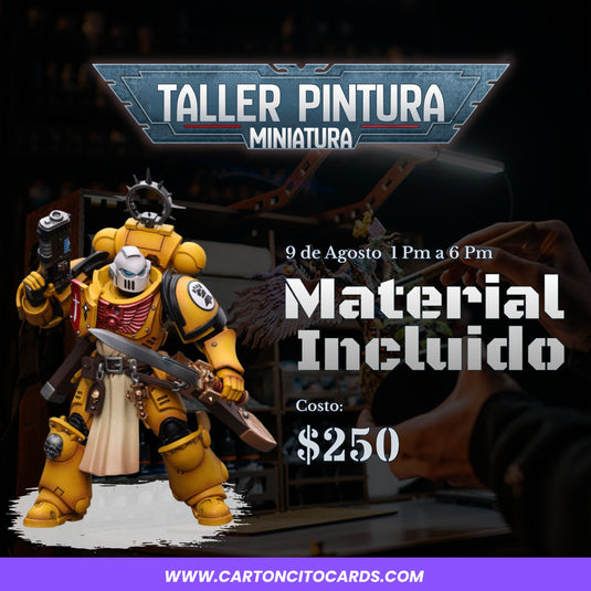 Curso de pintura 9 de agosto
