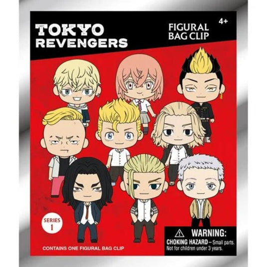 Tokyo Revengers 3D Foam Bag Clip - Cartoncito Cards