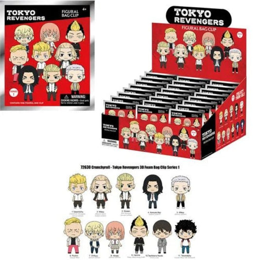 Tokyo Revengers 3D Foam Bag Clip - Cartoncito Cards
