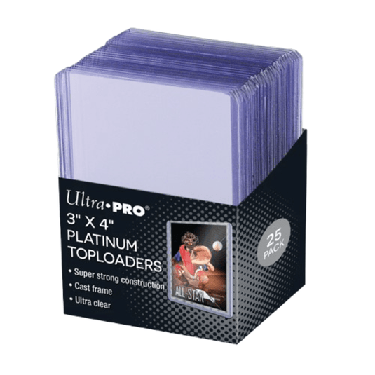 TopLoader 3" x 4" Ultra Clear Platinum - Cartoncito Cards