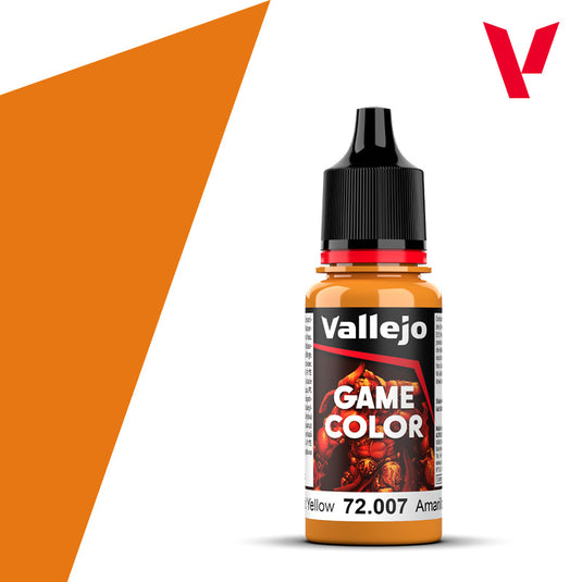 Vallejo Game Color Amarillo Dorado 72.007