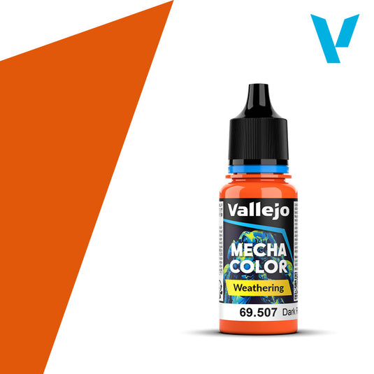 Vallejo Mecha Color Dark Rust Wash 69.507