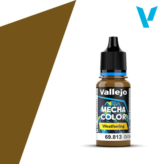 Vallejo Mecha Color Oil Stains (Gloss) 69.813