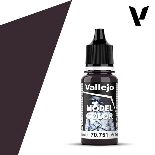 Vallejo Model Color Violeta Negro 70.751