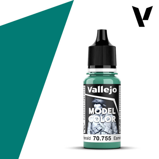 Vallejo Model Color Esmeralda Claro 70.755