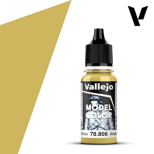 Vallejo Model Color Amarillo Lasur 70.806