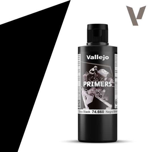 Vallejo Primers Negro Brillante 77.660