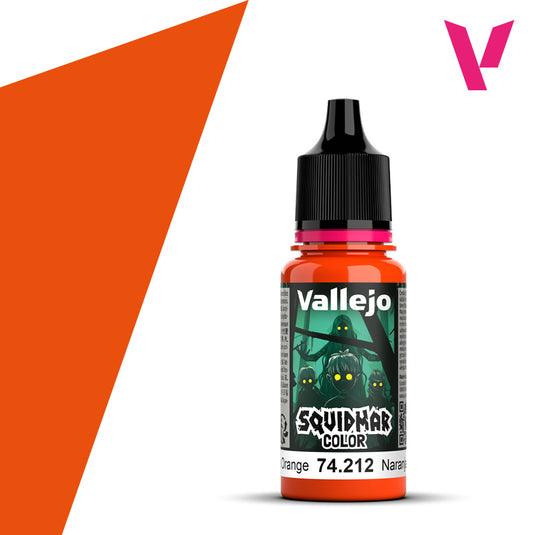 Vallejo Squidmar Color Naranja Tétanos 74.212