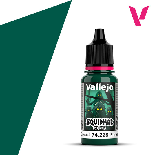 Vallejo Squidmar Color Esmeralda Marchita 74.228