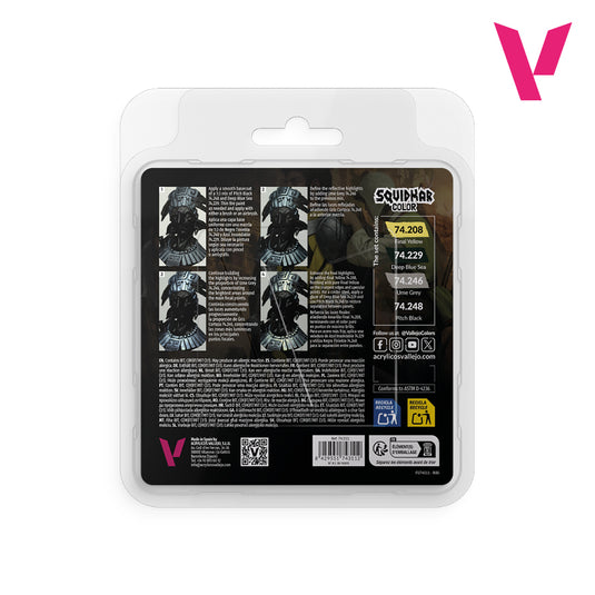 Vallejo Squidmar Color Steel NMM Set 74.311