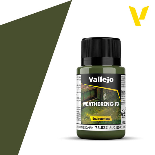 Vallejo Weathering FX Suciedad Húmeda Oscura 73.822