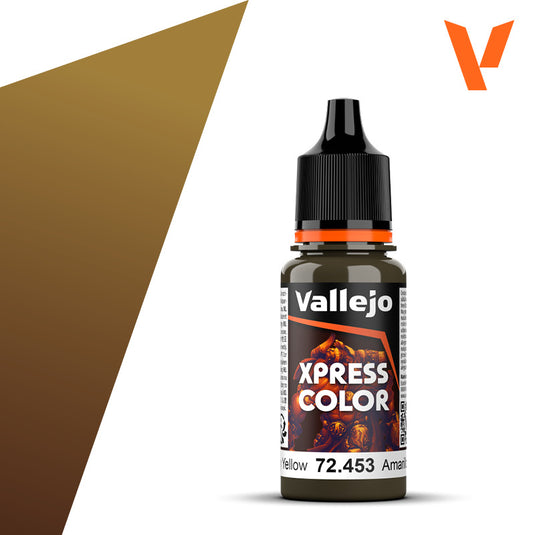 Vallejo Xpress Color Amarillo Militar 72.453