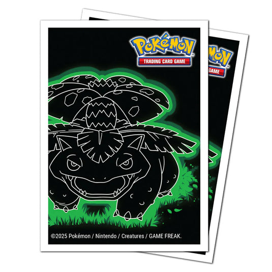 Ultra Pro Neon Kanto Venusaur Apex Deck Protector Sleeves