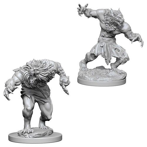 D&D Nolzur's Marvelous Unpainted Minis: W4 Werewolves