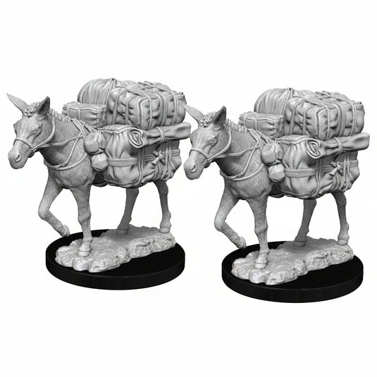 Wizkids Deep Cuts Unpainted Minis: W7 Pack Mule