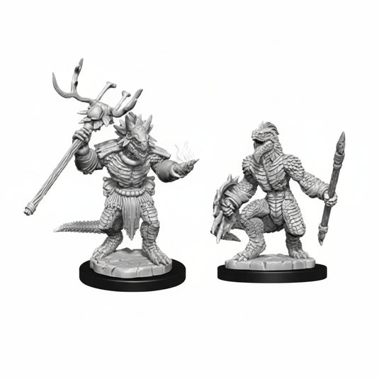 D&D Nolzur's Marvelous Unpainted Minis: W12 Lizardfolk & Lizardfolk Shaman