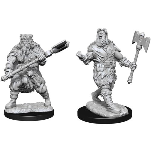 D&D Nolzur's Marvelous Unpainted Minis: W14 Male Human Barbarian
