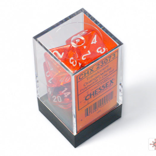 Bloque de dados Translucent set de 7