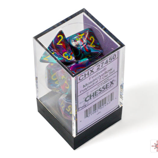 Bloque de dados Festive set de 7