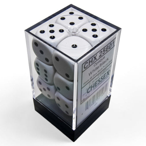 Bloque de dados Opaque de 16 mm d6 (12 dados)
