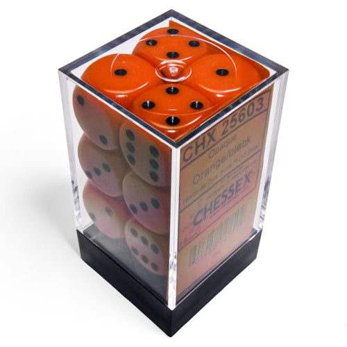 Bloque de dados Opaque de 16 mm d6 (12 dados)