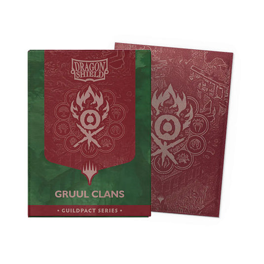 Dragon Shield Standard Guildpact Series Grull Clans Art Matte Dual Art Sleeves