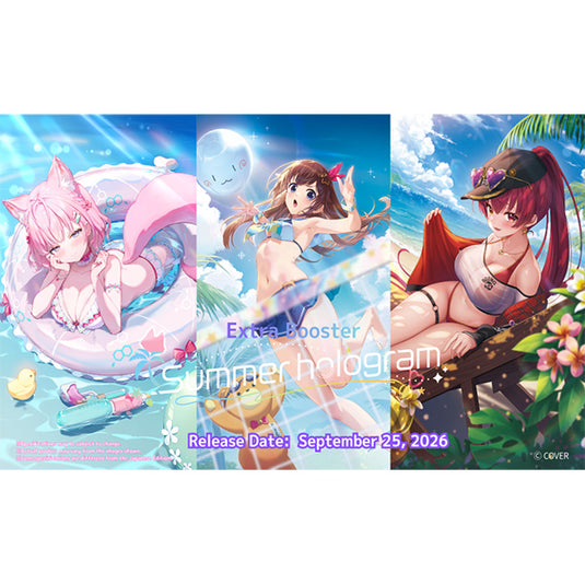 Hololive Official Card Game Summer Hologram Extra Booster Box